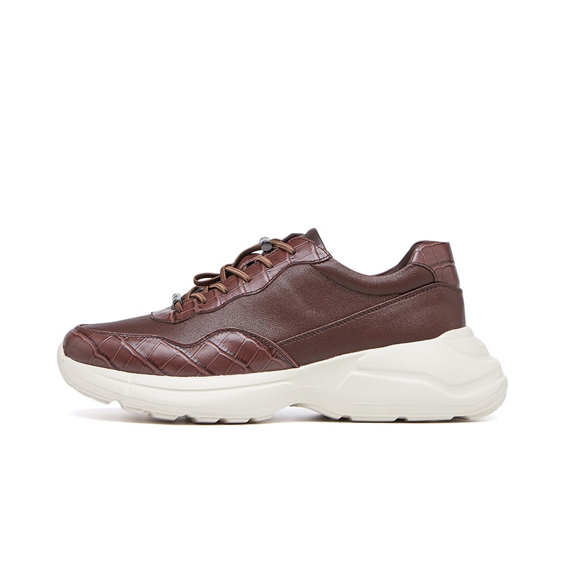 

Красные мужские повседневные ботинки Low Top VICKI BROWN, Бордовый