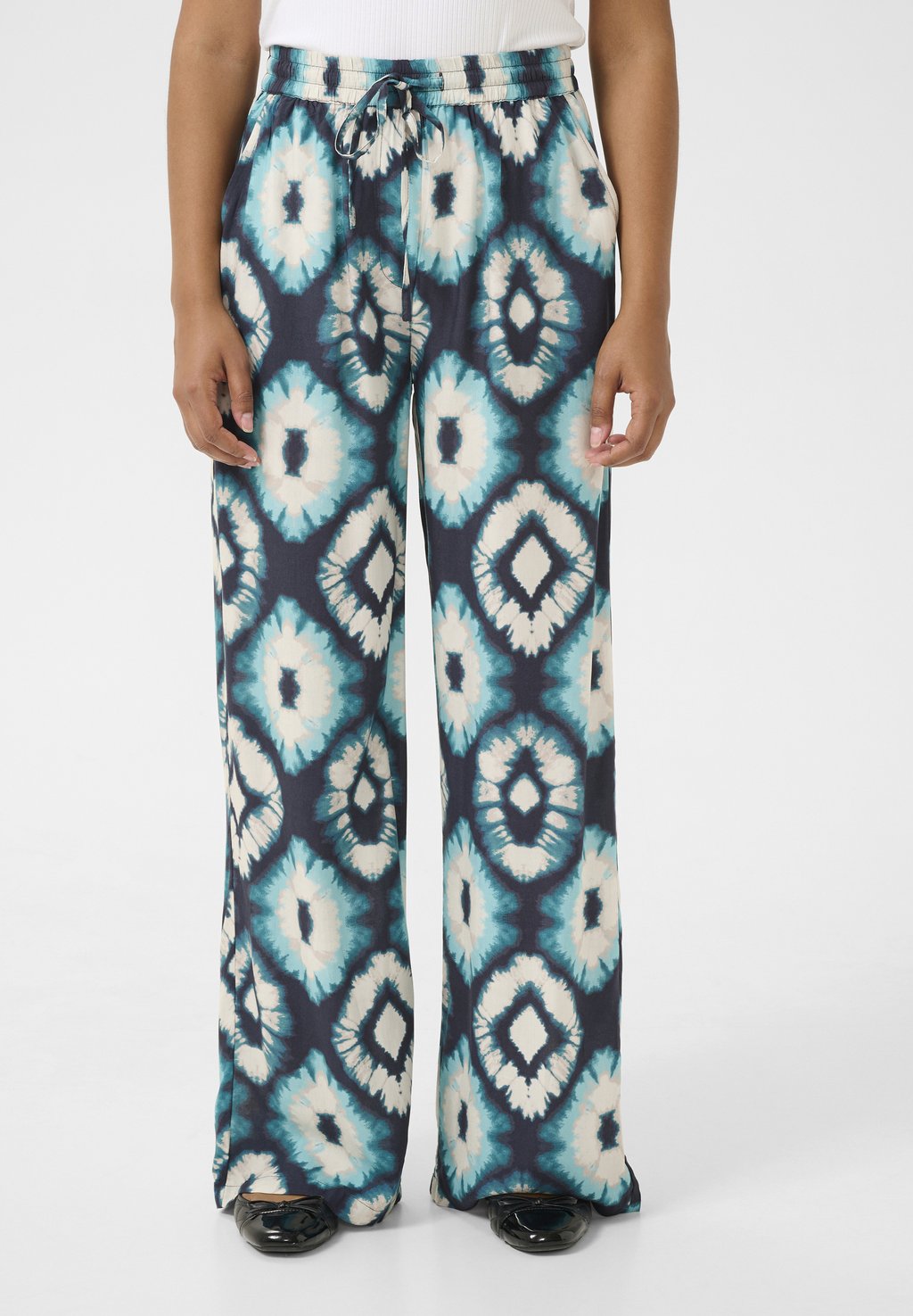 

Брюки CRROSINA Cream, цвет Aqua Tie Dye