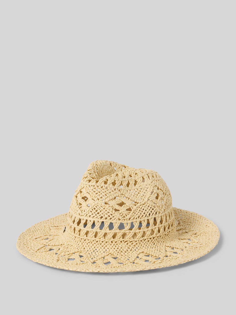 

Соломенная шляпа с этикеткой, модель «Fedora Boho» Loevenich, бежевый