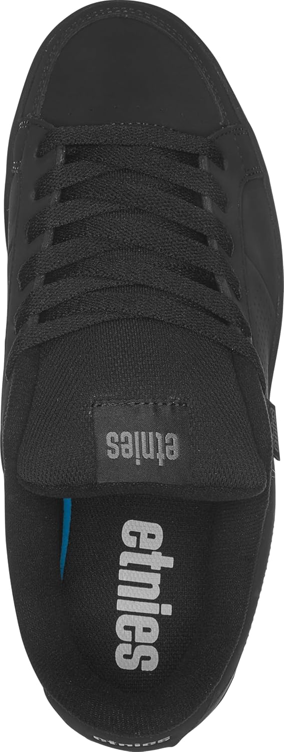 Мужские скейтбордические кроссовки Etnies Kingpin Classic Puffy, экологичные, удобные и прочные, с литой стелькой из EVA, черный — фото 3