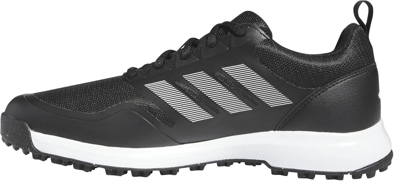 Мужские гольф-кроссовки Adidas Tech Response 3.0 без шипов, черно-белый — фото 2
