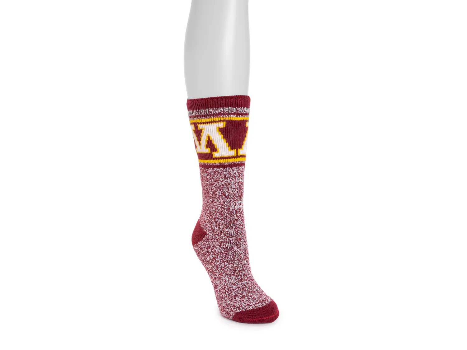 

Носки Game Day Unisex Heat Retainer Crew Socks Muk Luks, цвет minnesota