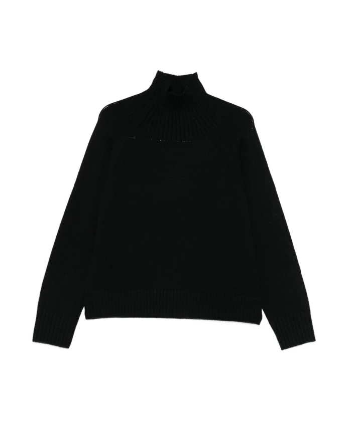 

Роскошный шерстяной свитер для женщин Michael Kors, черный