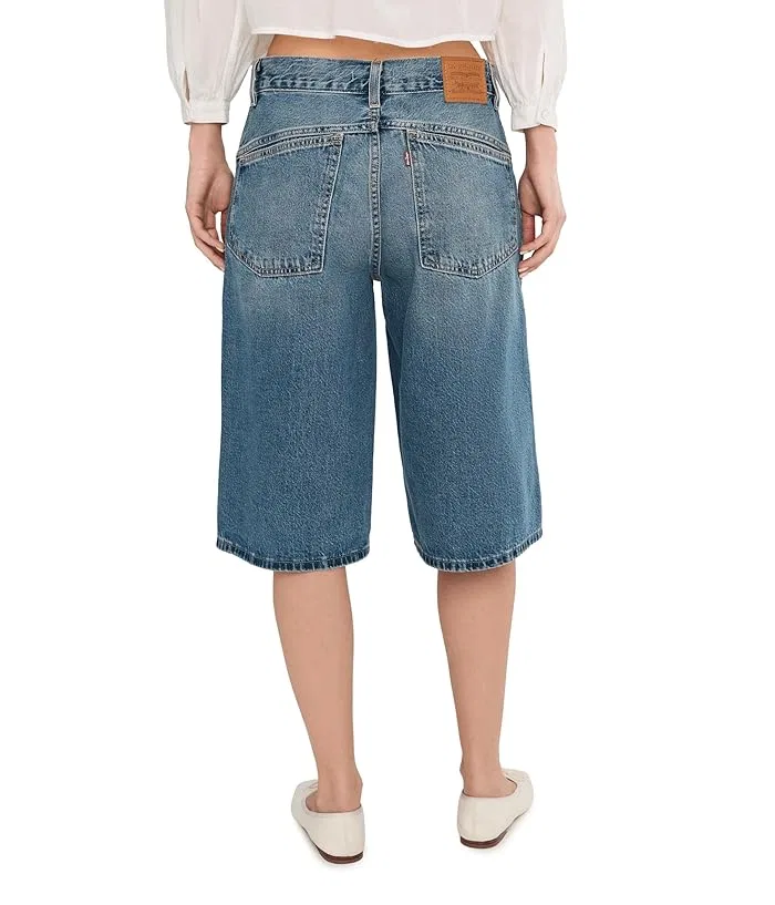 Шорты джинсовые Super Baggy Jort Levi's Premium, Hazy Times — фото 4