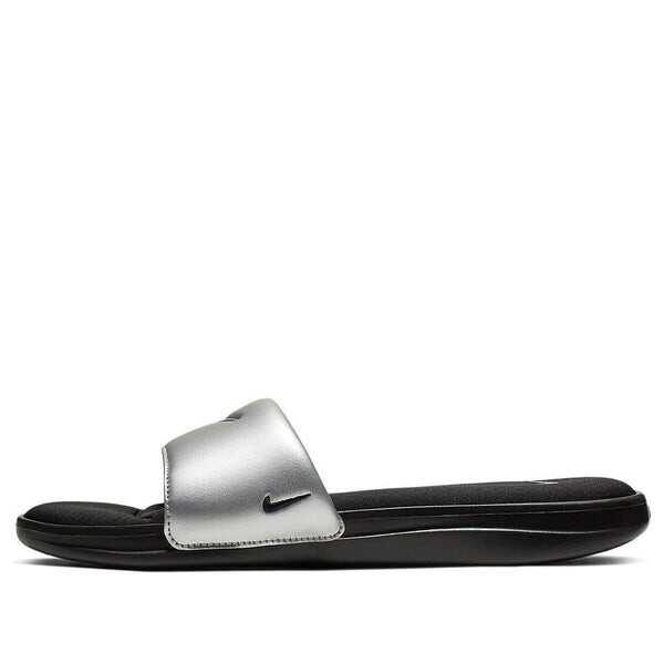 Тапочки ultra comfort3 slide slide black/silver Nike, черный