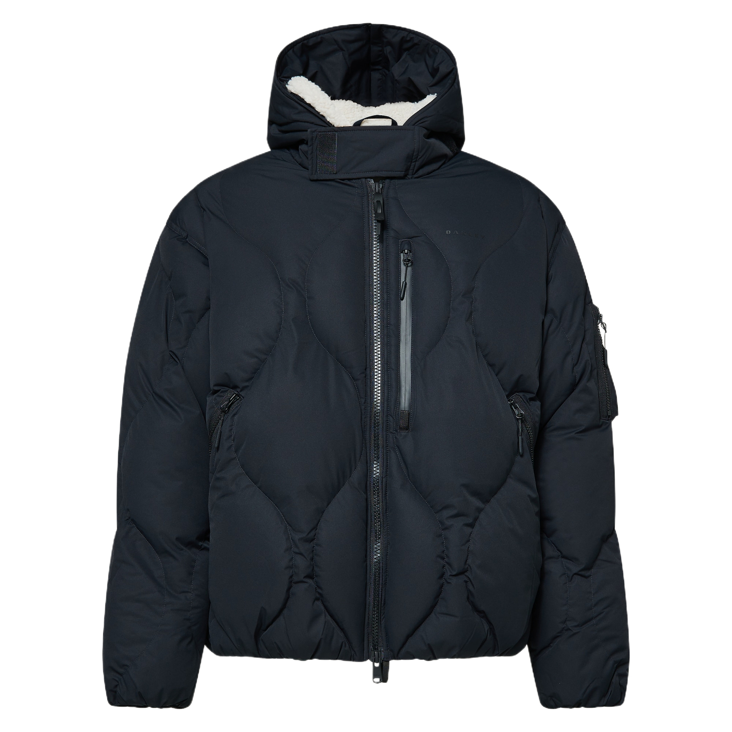 

Oakley Пуховик мужской черный с капюшоном Moderate Puffer Jacket