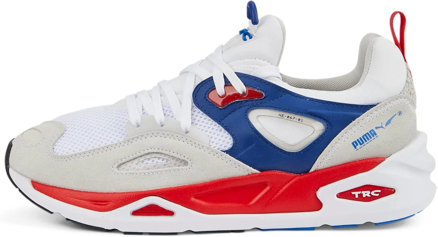 Кроссовки для повседневной носки и занятий спортом PUMA TRC Blaze унисекс, белый