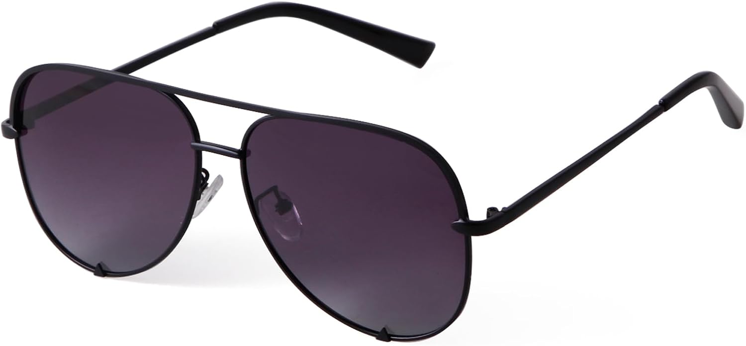 

Солнцезащитные очки-авиаторы SORVINO большого размера для женщин и мужчин, модные, в стиле ретро, ​​объемные, черные, с эффектом потертости, классическая защита от УФ-излучения, Black/Faded Polarized