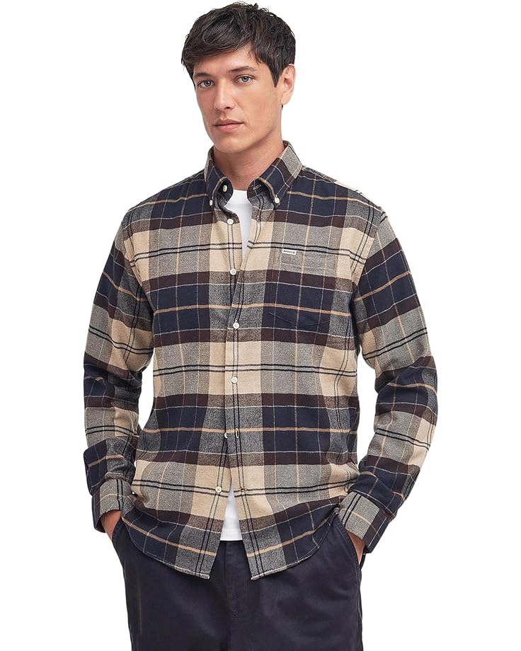 

Рубашка Barbour Barbour Hogside Tartan Regular Shirt, цвет Autumn Dress