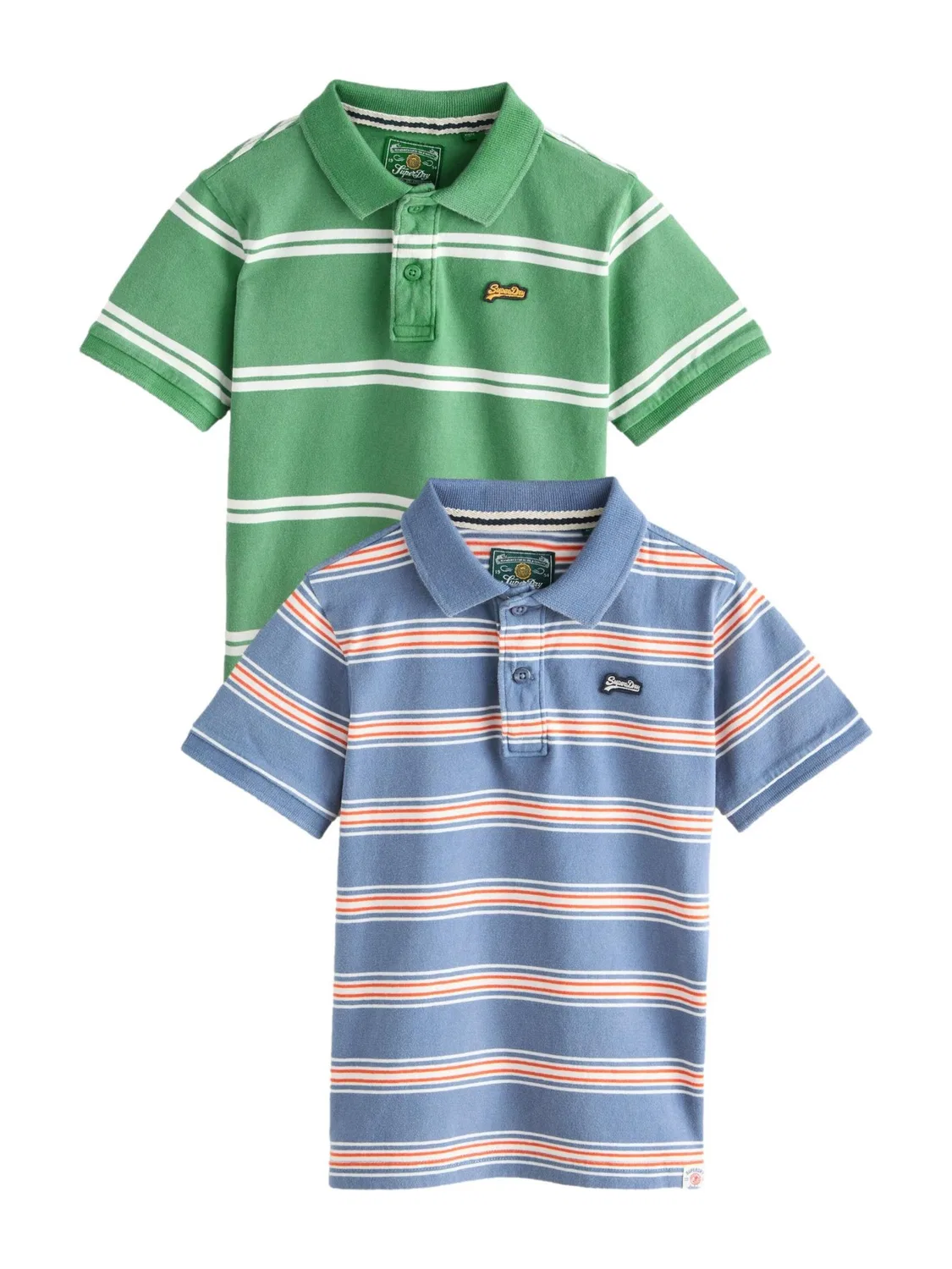 Футболка Superdry, Light Blue/Green