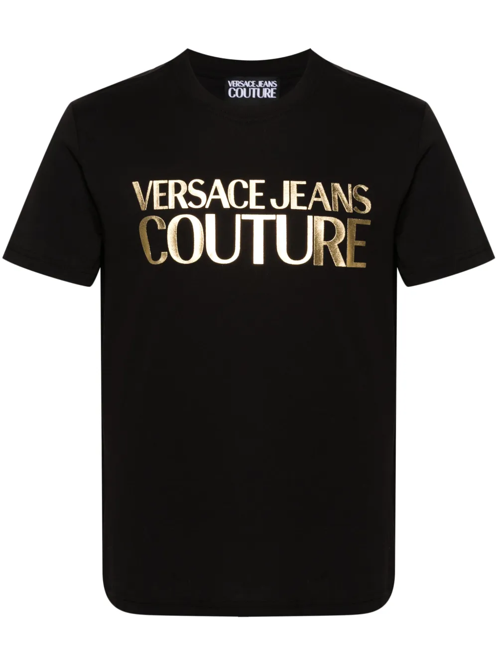 

Футболка с логотипом Versace Jeans Couture, черный