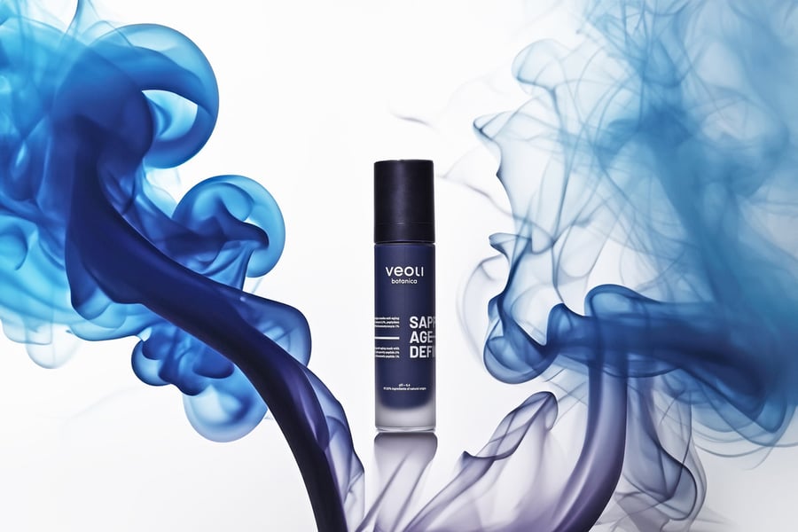 Эмульсия Veoli Botanica — Sapphire Age-definer Lifting and Remodeling Anti-aging Mask с чистым медным пептидом , %, 50 мл — фото 3