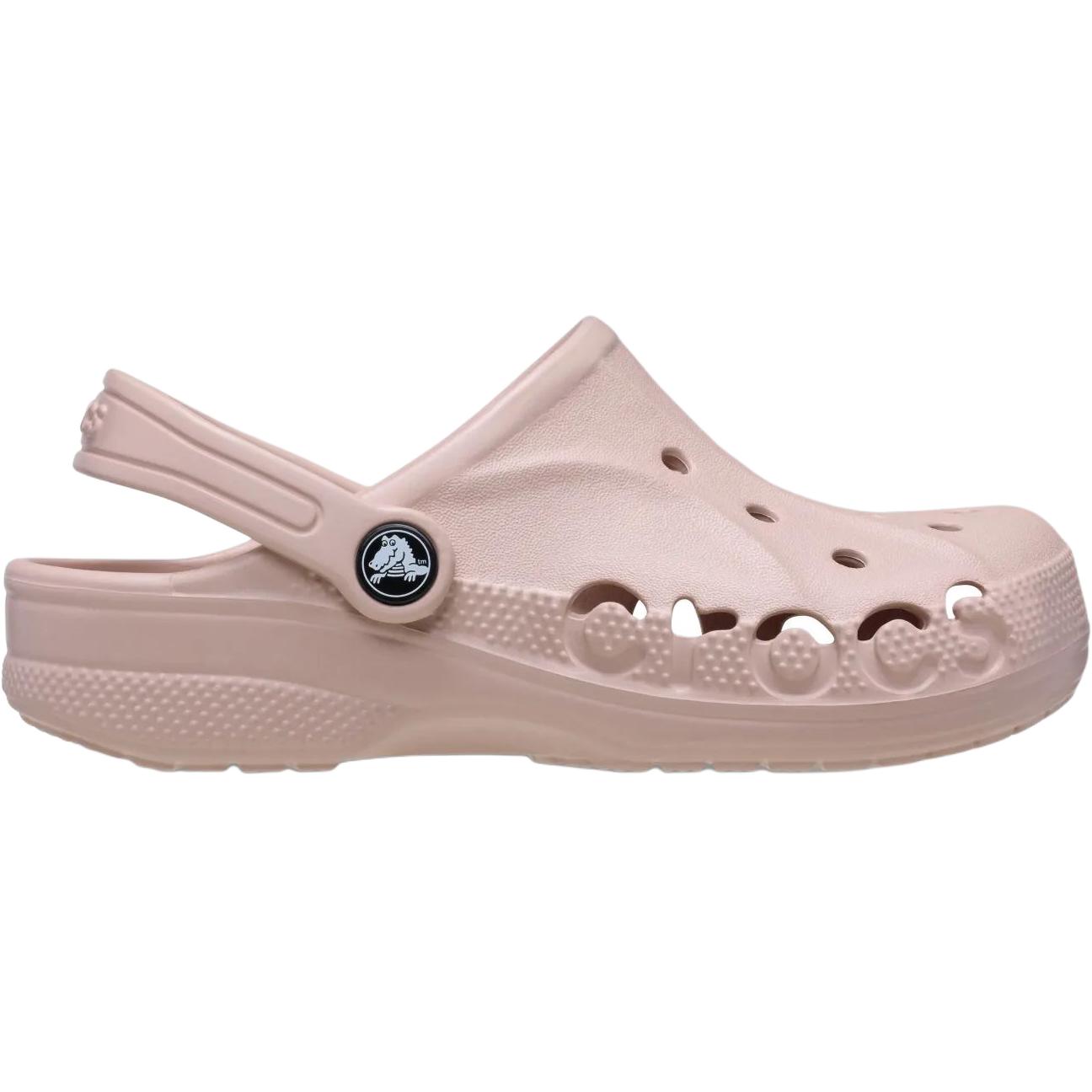 Crocs Байя клог дышащие низкие детские туфли Pink для малышей — фото 3