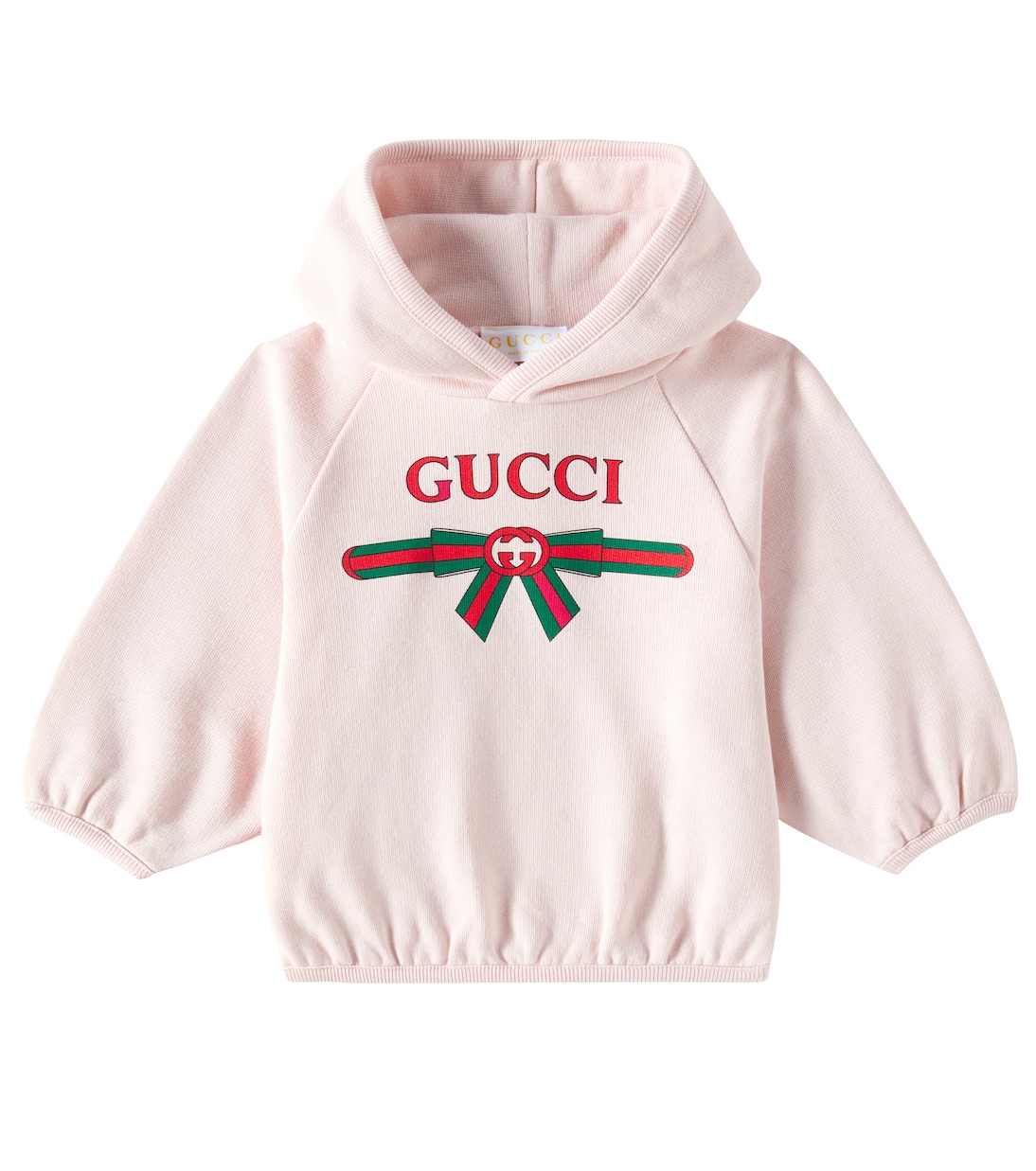 

Детский джемпер из хлопкового джерси с принтом Gucci Kids, B L/S Sweatshirt Felted Cotton