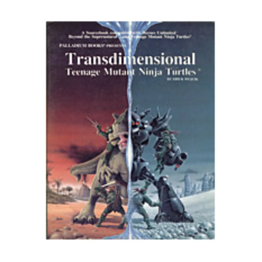 

Transdimensional TMNT, Teenage Mutant Ninja Turtles (Palladium), мягкая обложка