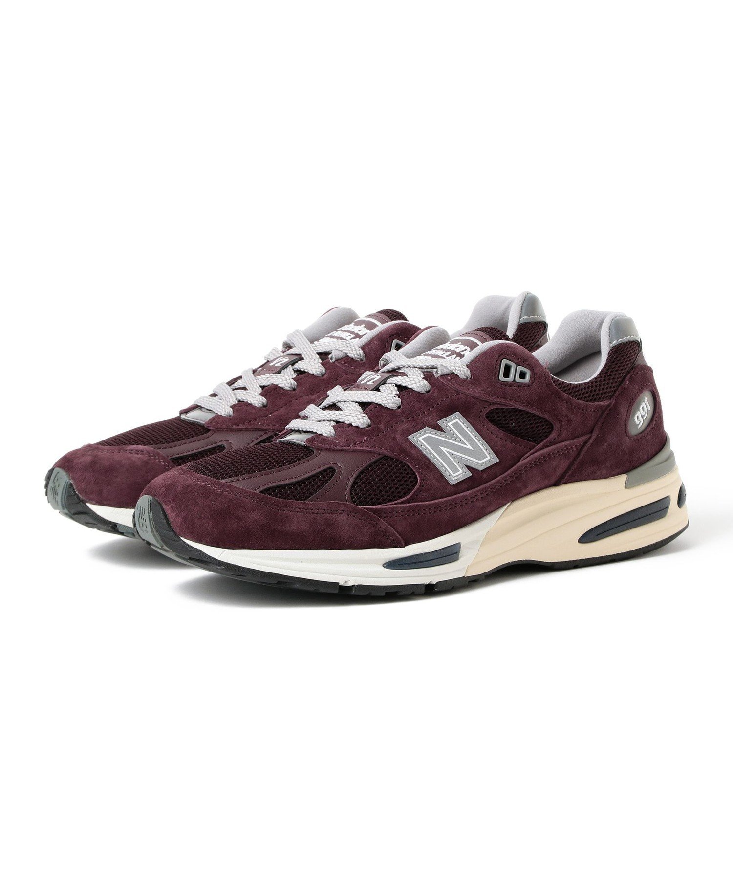 New Balance / Сделано в Великобритании 991v2 (U991AU2) BEAMS PLUS, PURPLE — фото 2