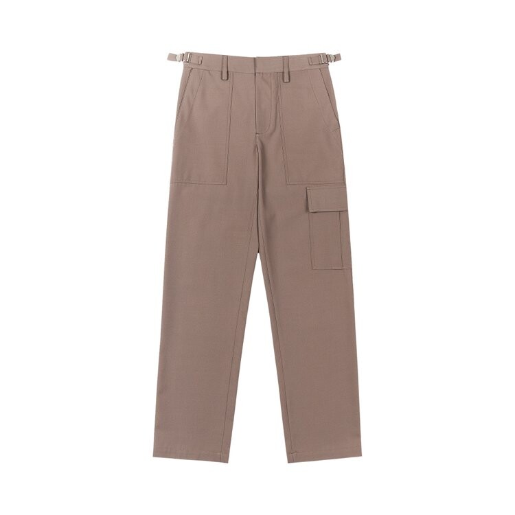 

Брюки Helmut Lang Military Straight Leg Trousers, коричневый