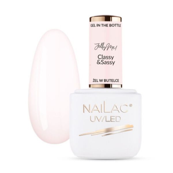 

Гель в стильном и дерзком флаконе, 7 мл. Nailac Jellyme!, цвет classy&sassy