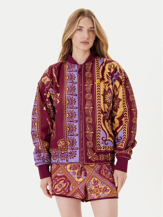 

Демисезонная куртка oversize Farm Varsity JL8621 Adidas, мультиколор