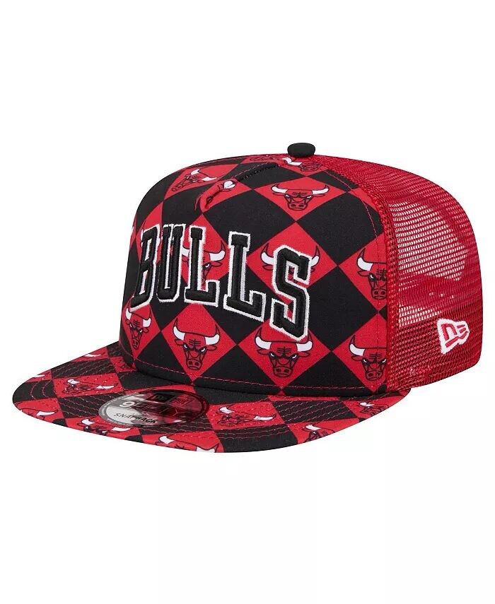 

Мужская красная бейсболка Chicago Bulls Seeing Diamonds A-Frame Trucker 9FIFTY Snapback New Era