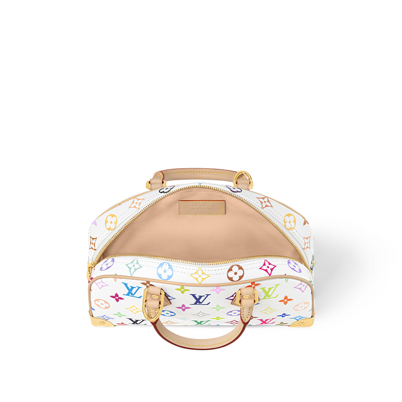 LOUIS VUITTON Сумка Takashi Murakami East West белая разноцветная — фото 4