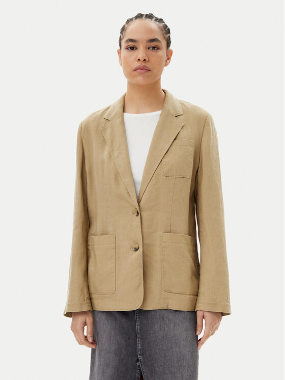 

Куртка обычного кроя Ess WW0WW44757 Tommy Hilfiger, бежевый