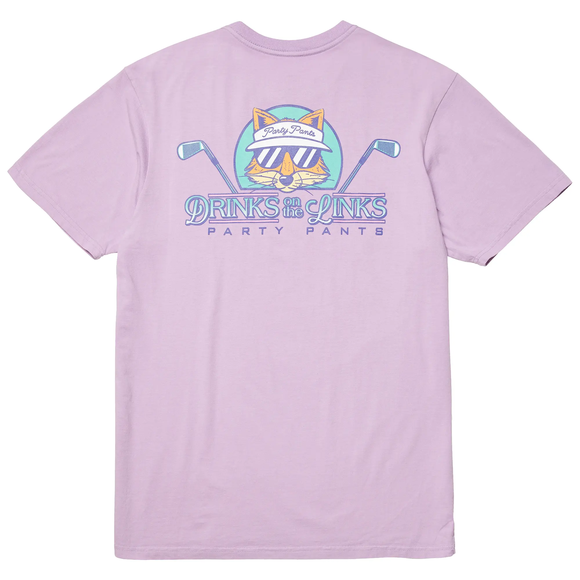 

Мужская футболка Drinks On The Links Party Pants, Purple, Фиолетовый, Мужская футболка Drinks On The Links Party Pants, Purple