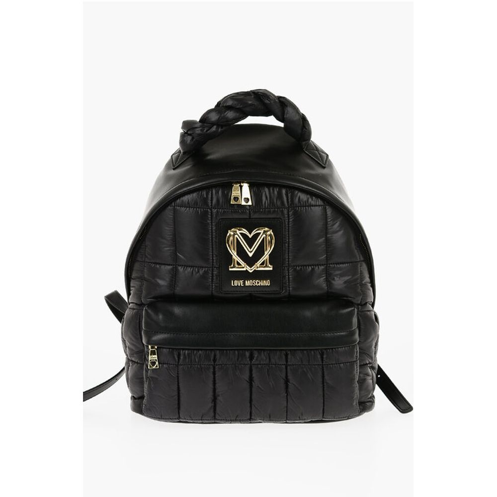 

Черный нейлоновый рюкзак Moschino, Black
