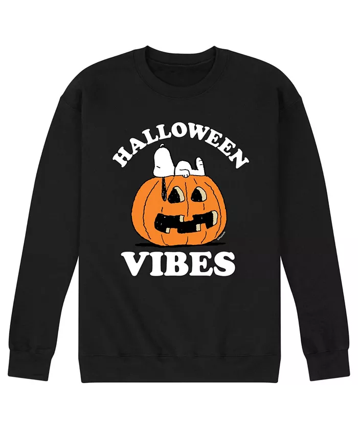 

Мужская флисовая футболка Peanuts Halloween Vibes AIRWAVES, черный