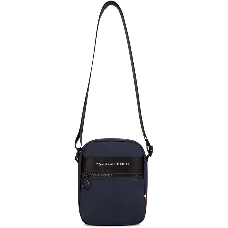 

Tommy Hilfiger Полиэстеровая поясная сумка мужская темно-синяя/черная, Navy Blue 2ZO