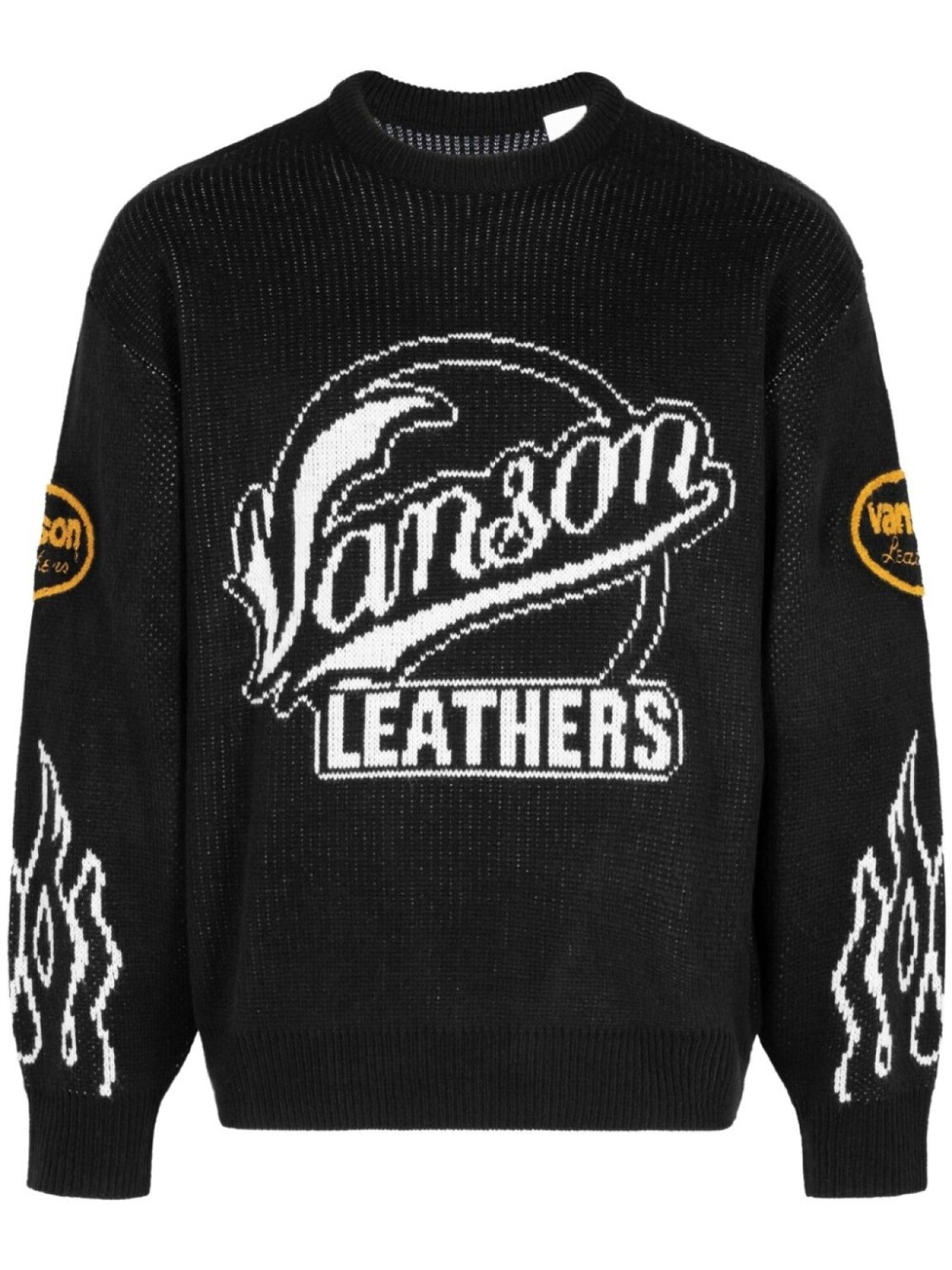

Supreme джемпер из коллаборации с Vanson Leathers, черный
