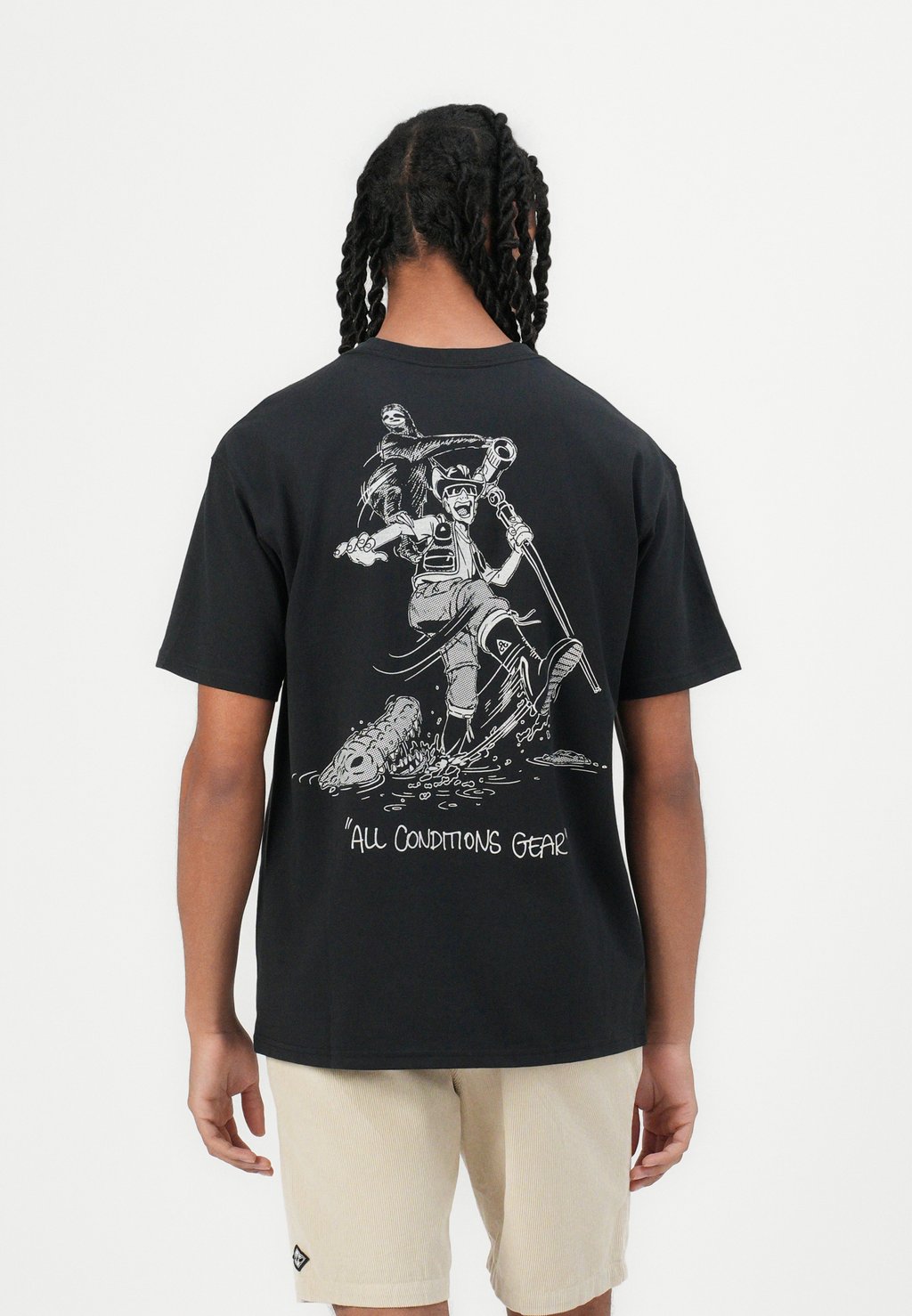 

Футболка с принтом TEE GUIDE Nike ACG, черный