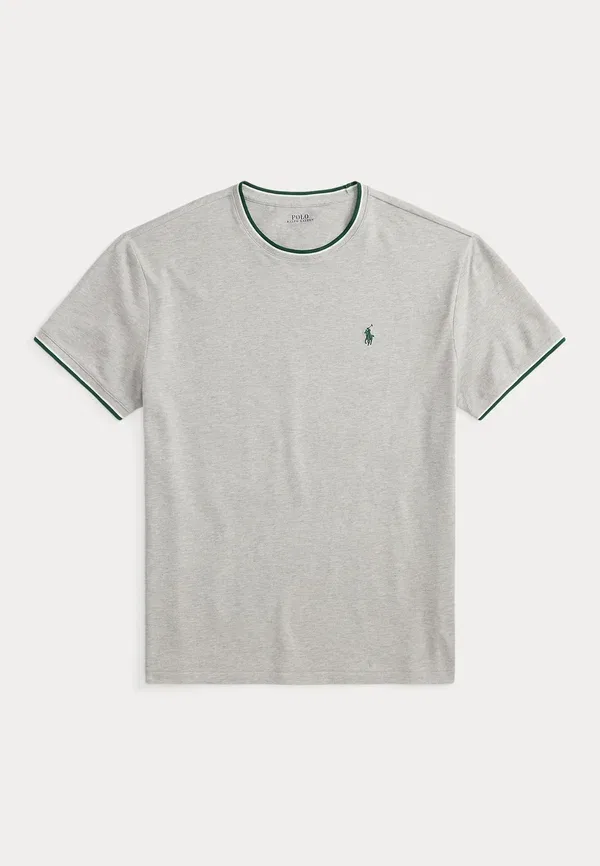 Футболка Polo Ralph Lauren Classic Fit Stretch Mesh, цвет весенний хизер — фото 4