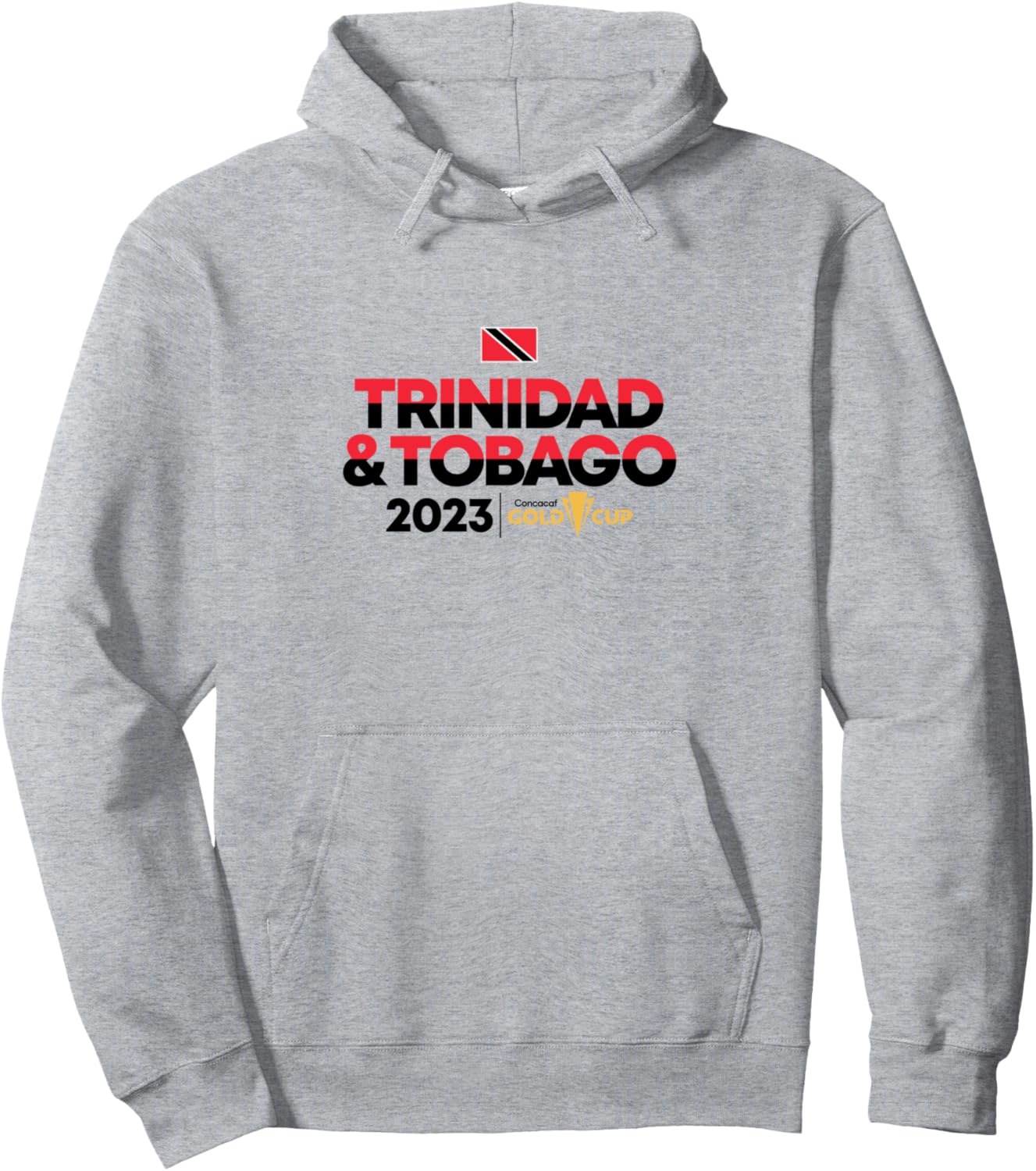 

Толстовка с символикой турнира Gold Cup в Тринидаде и Тобаго Goldcup Concacaf 2023, серый
