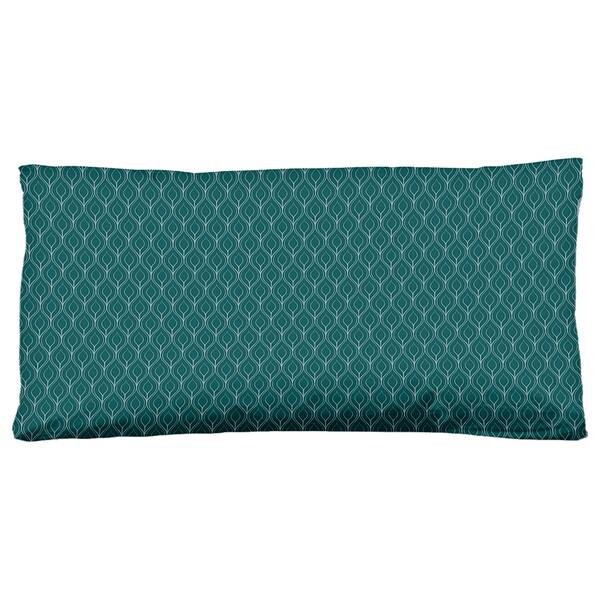 

Чехол на подушку HIP Kari, 80x40x1 см, бирюзовый