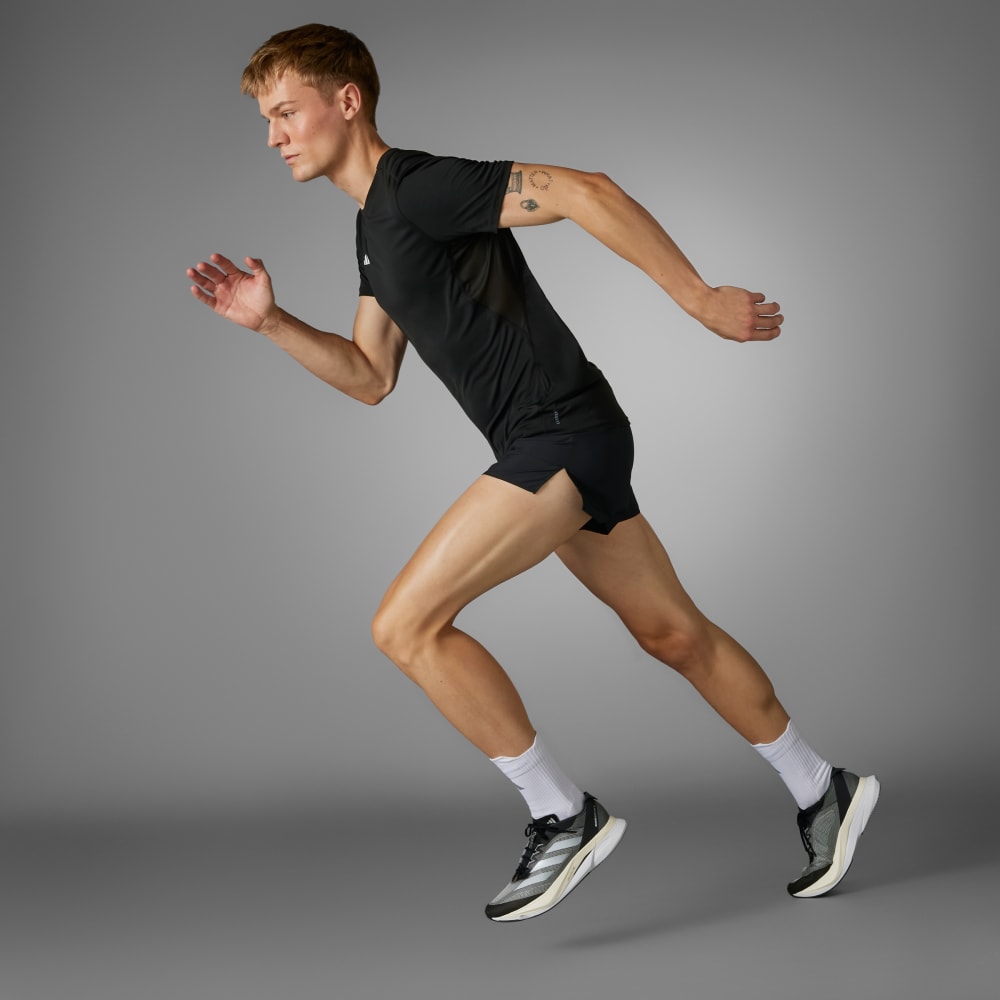Спортивные шорты Adidas Adizero Essentials Running Shorts, черный — фото 3
