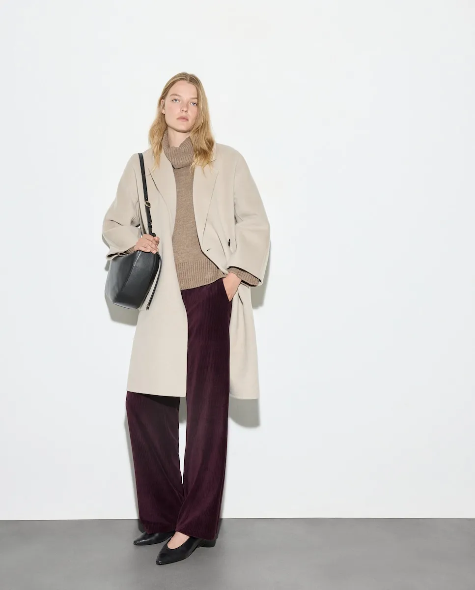 

Женские вельветовые брюки Woman El Corte Inglés, бордовый