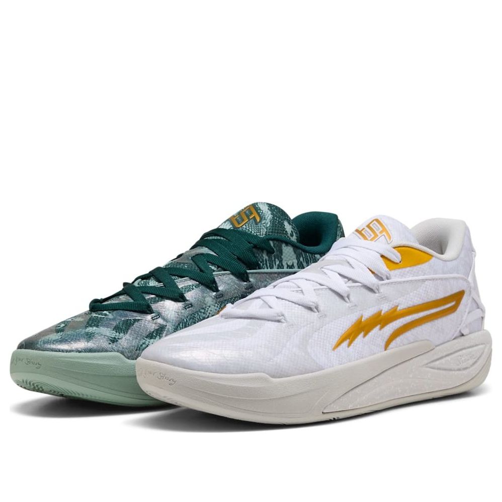 Кроссовки (WMNS) PUMA x Harry Potter Stewie 4 'White-Green Terrain' — фото 2