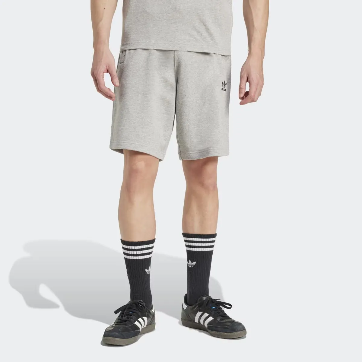 

Мужские шорты Essentials Trefoil Adidas Originals, серый