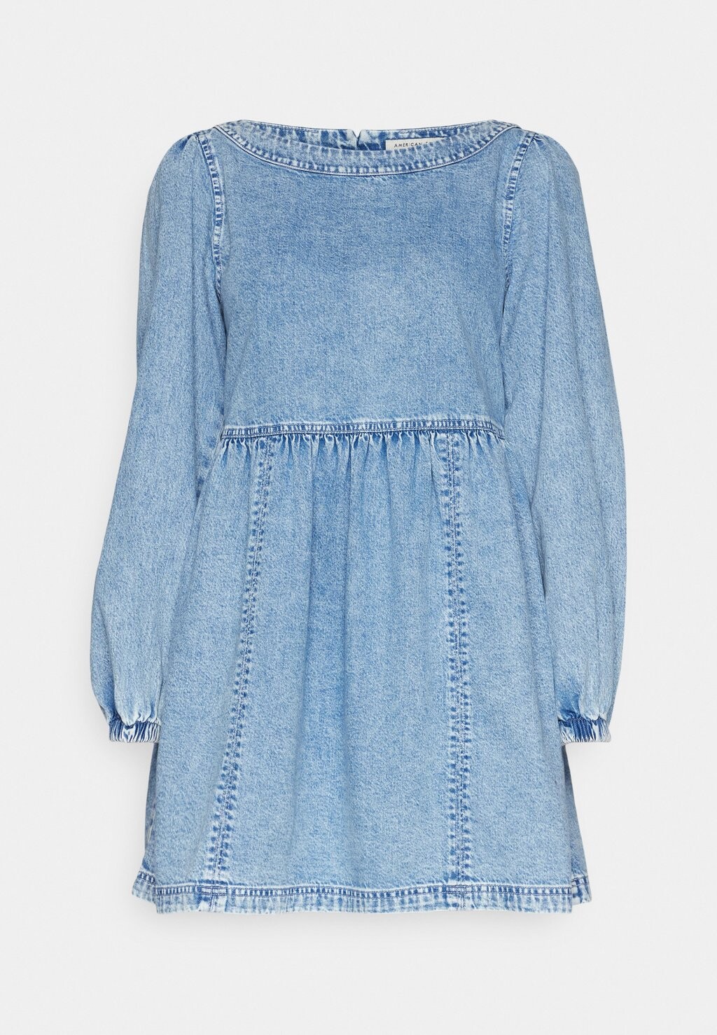 

Джинсовое платье ZAATAR BABYDOLL MINI American Eagle, синий