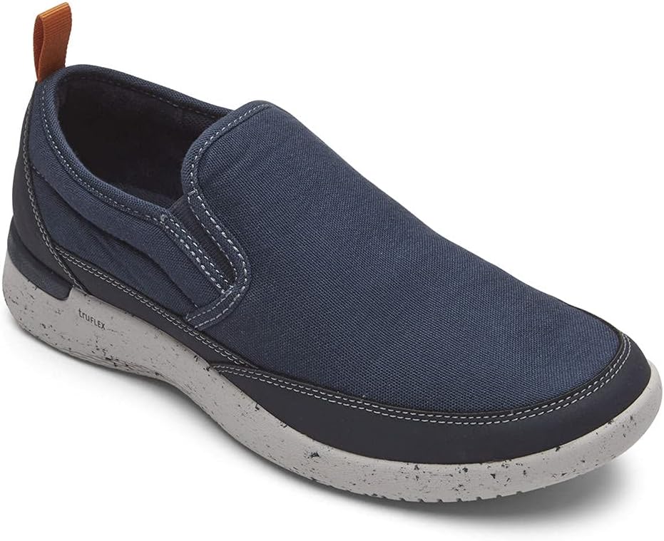 Мужские слипоны Rockport Truflex Fly с грязезащитой, синий — фото 2