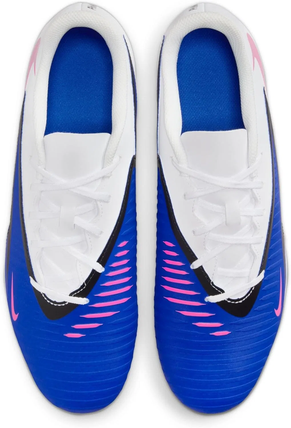 Кроссовки Nike Phantom 6 Men's Low Club, Racer Blue Pink Blast White — фото 4