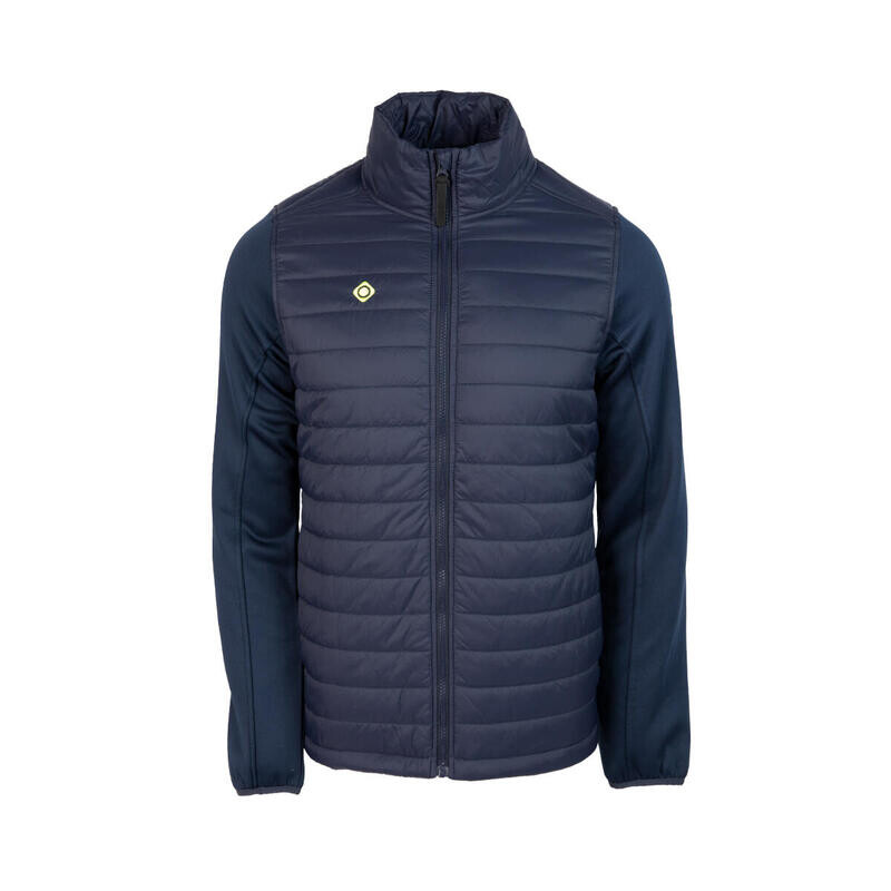 

Мужской пуховик Izas, цвет navy blue/lagoon blue/amarillo sol