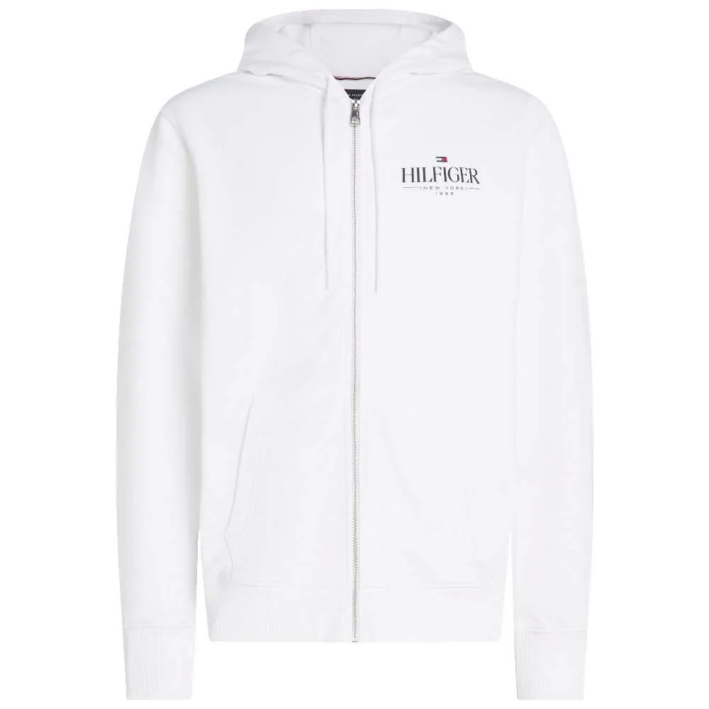 

Толстовка Tommy Hilfiger Stacked full zip, белый