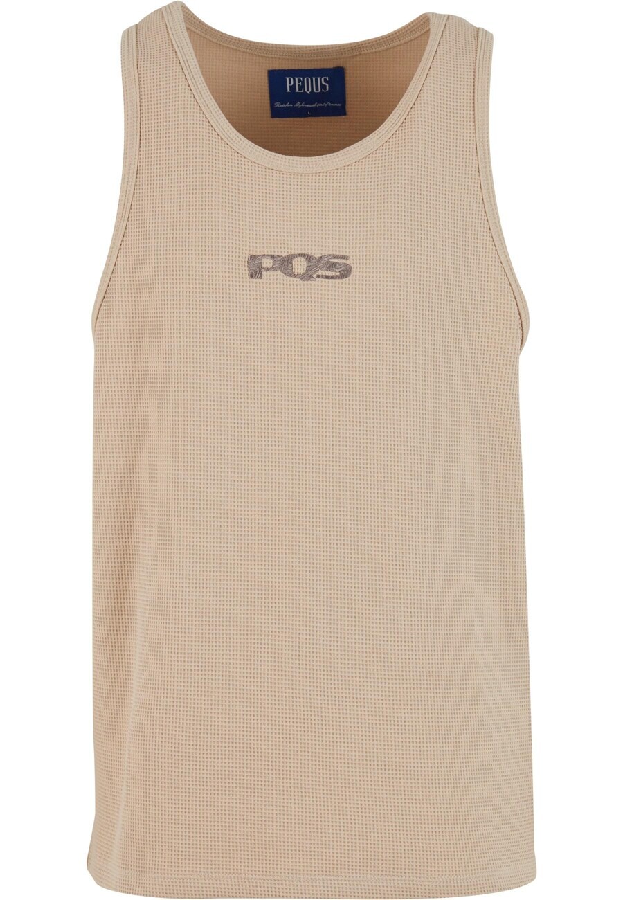 

Майка Pequs Shirt Island Defender, цвет beige/dark beige