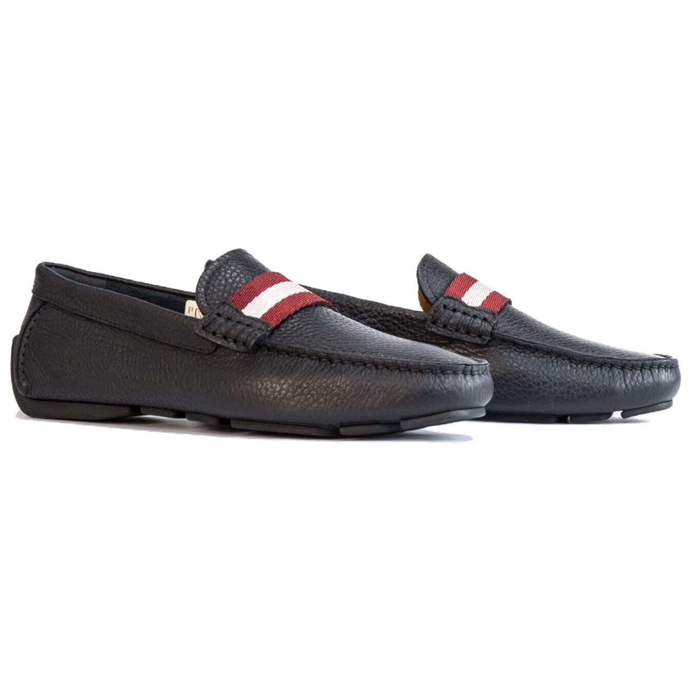 Мужские туфли BALLY Men's Casual Shoes Men Low-Top Black — фото 2