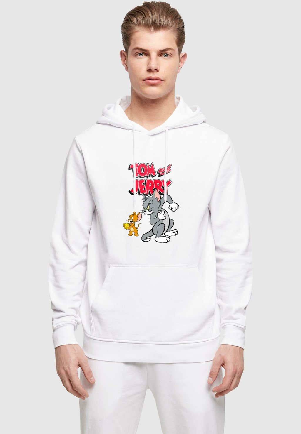 

Толстовка TOM AND JERRY - CHEESE GRAPHIC - Hoodie Merchcode, белый