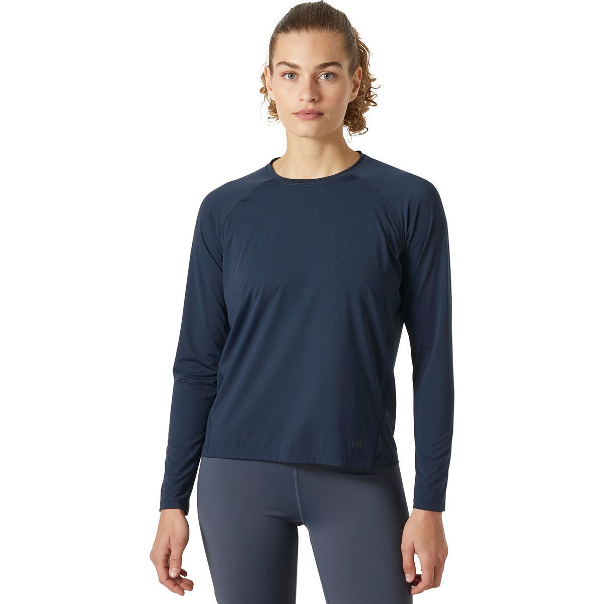 

Длинный рукав сольен футболка Helly Hansen, синий