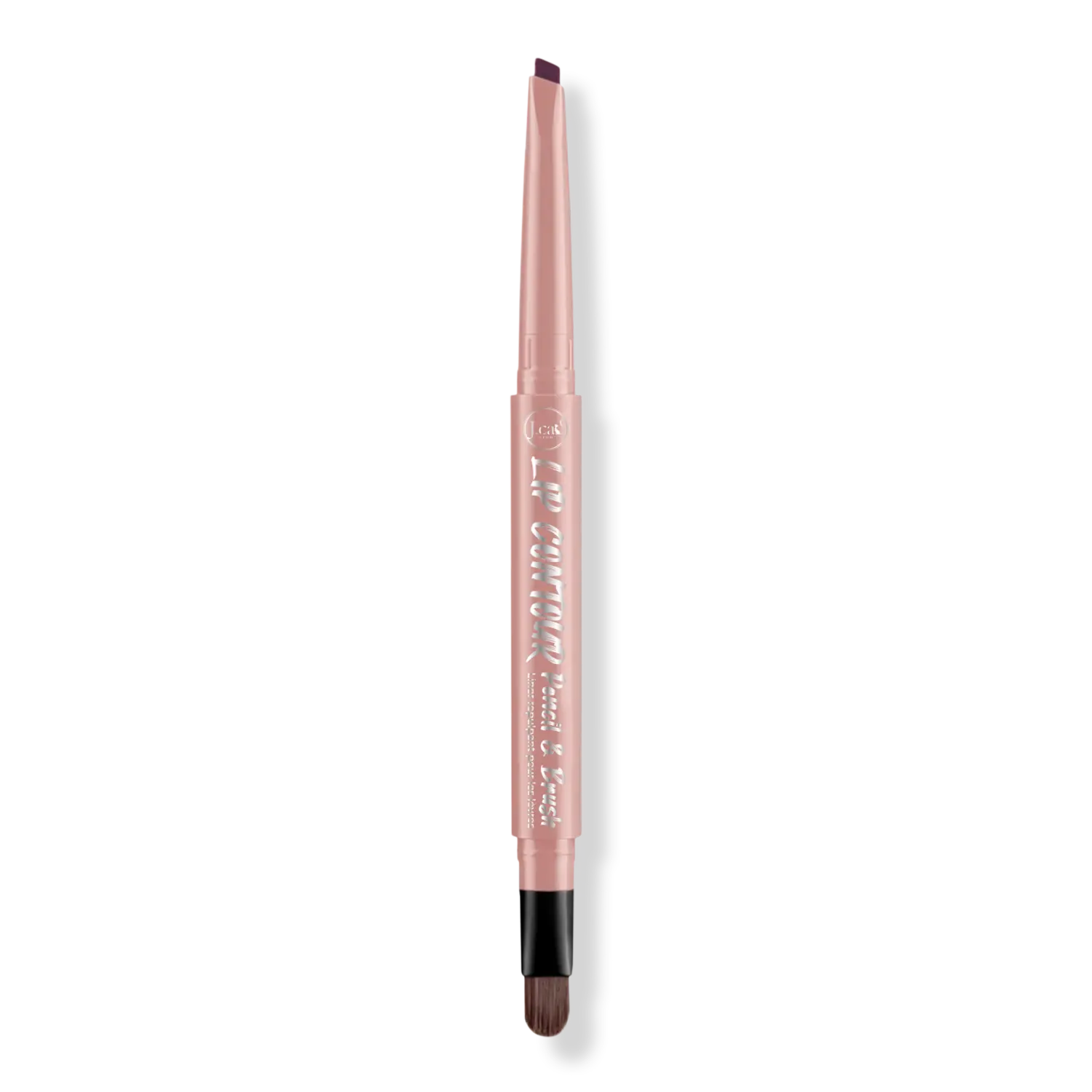 

Карандаш и кисточка для контурирования губ, придающие им объем. J.Cat Beauty, Berry Deep Plum