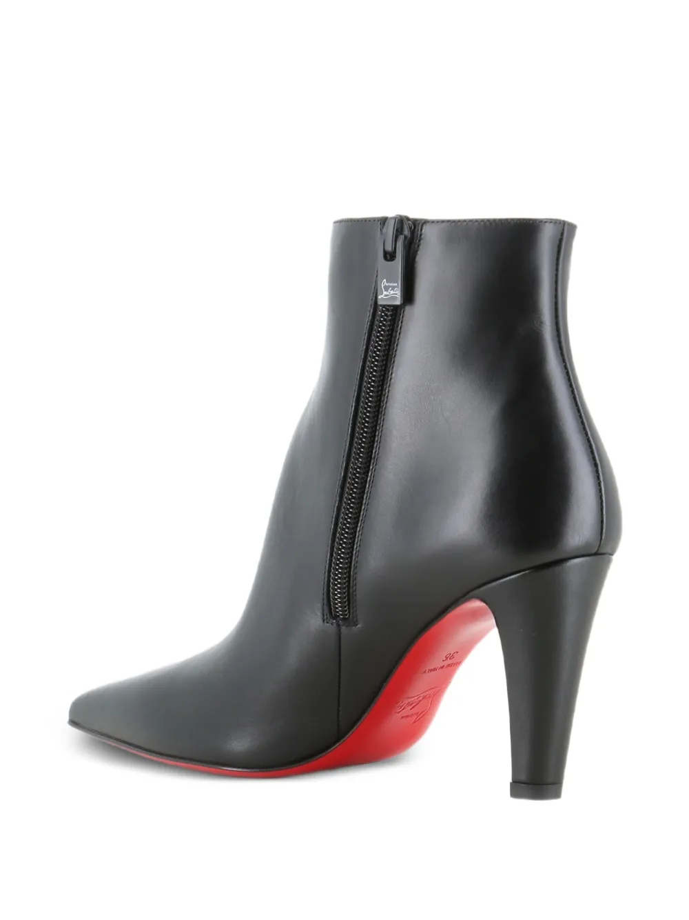 Ботильоны Vibella 85 с заостренным носком Christian Louboutin, черный — фото 3